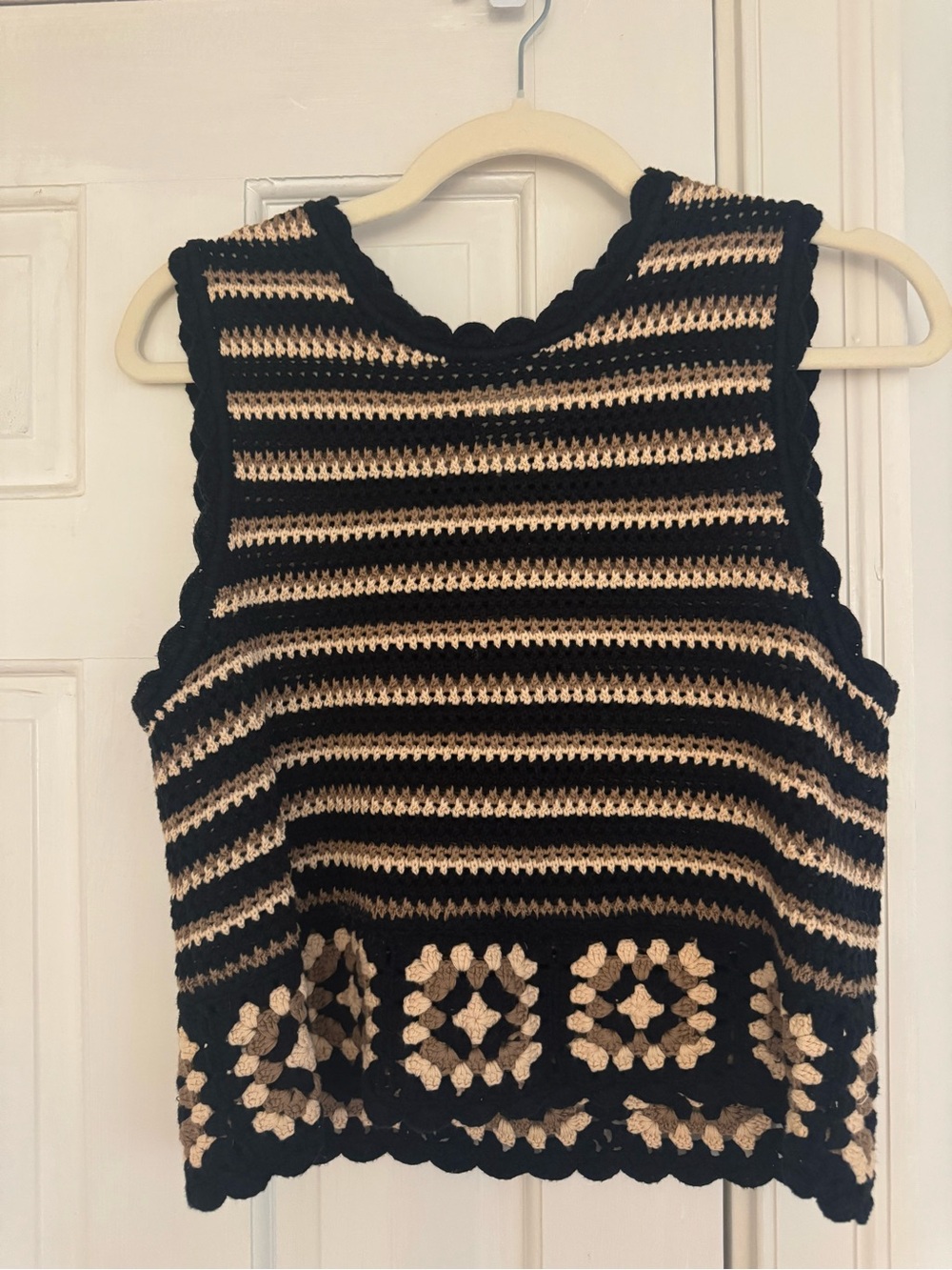 RAILS Hazel Top in Milos Crochet